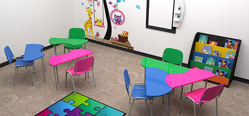 mesa para niños KiKi Diseño y Decoración