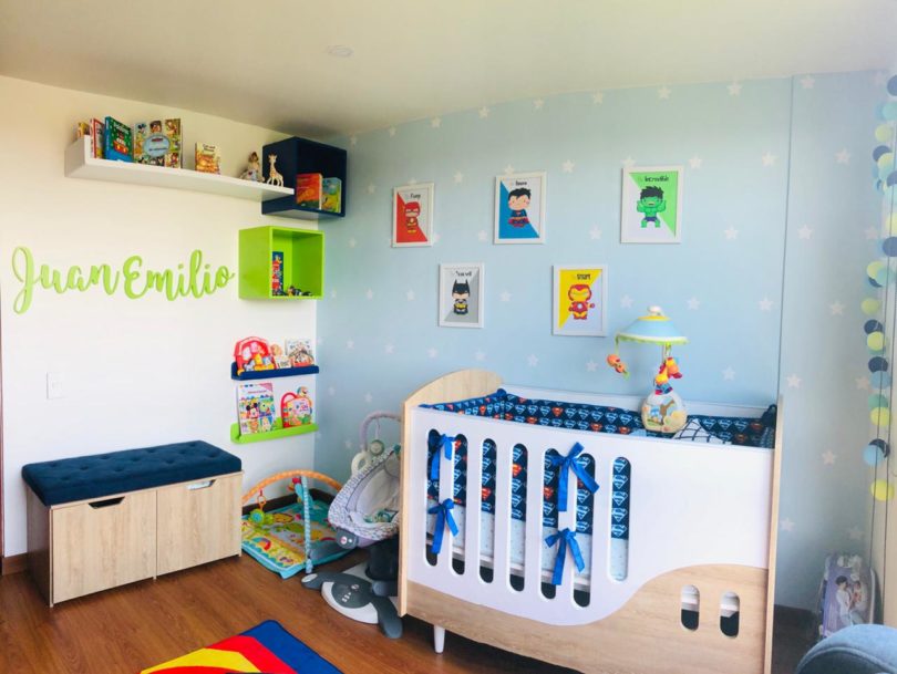 7 Ideas decorativas habitaciones bebé - Children's-Spaces